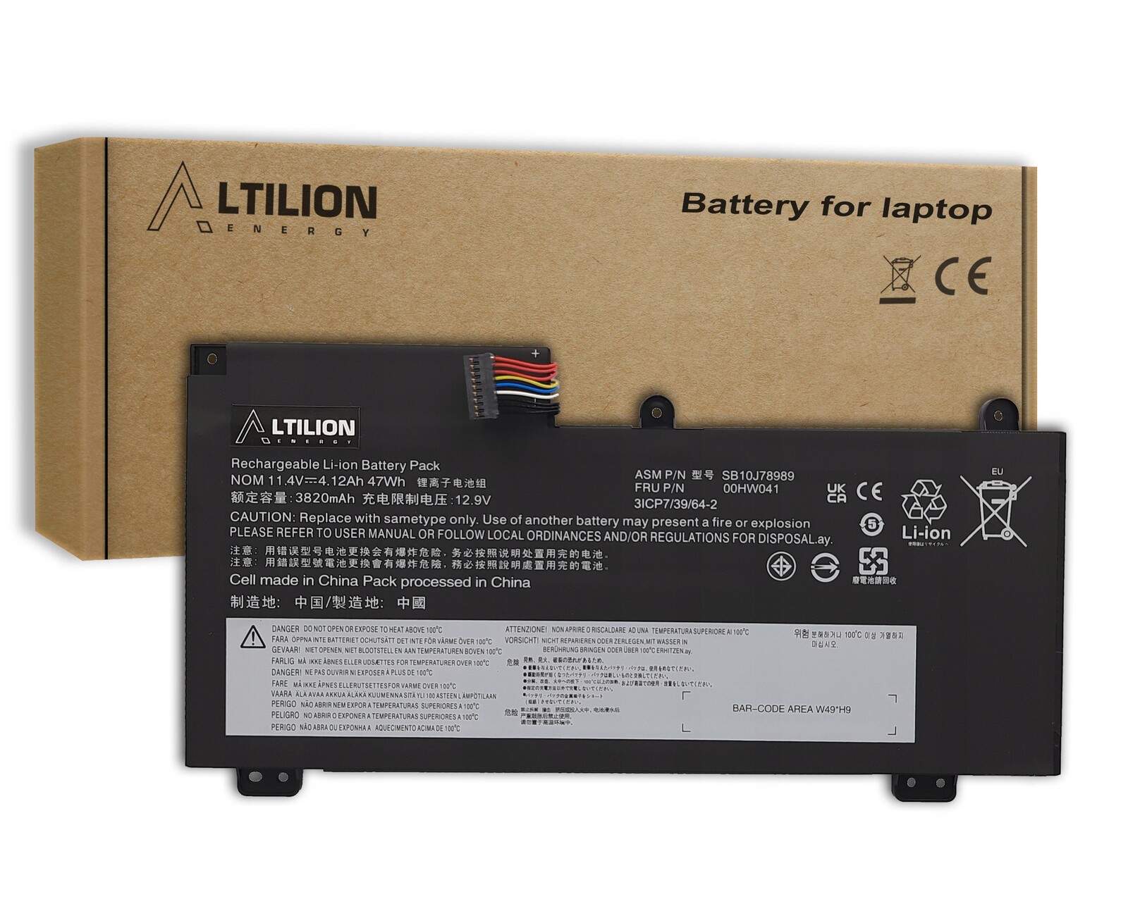 Baterie 00HW041 00HW040 pro Lenovo ThinkPad E560p ThinkPad S5