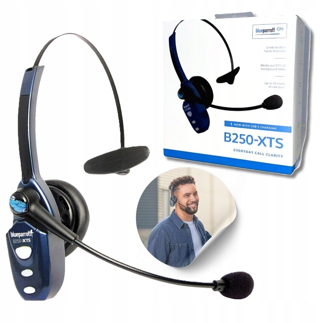 Bluetooth sluchátka s mikrofonem Jabra BlueParrott B250-XTS