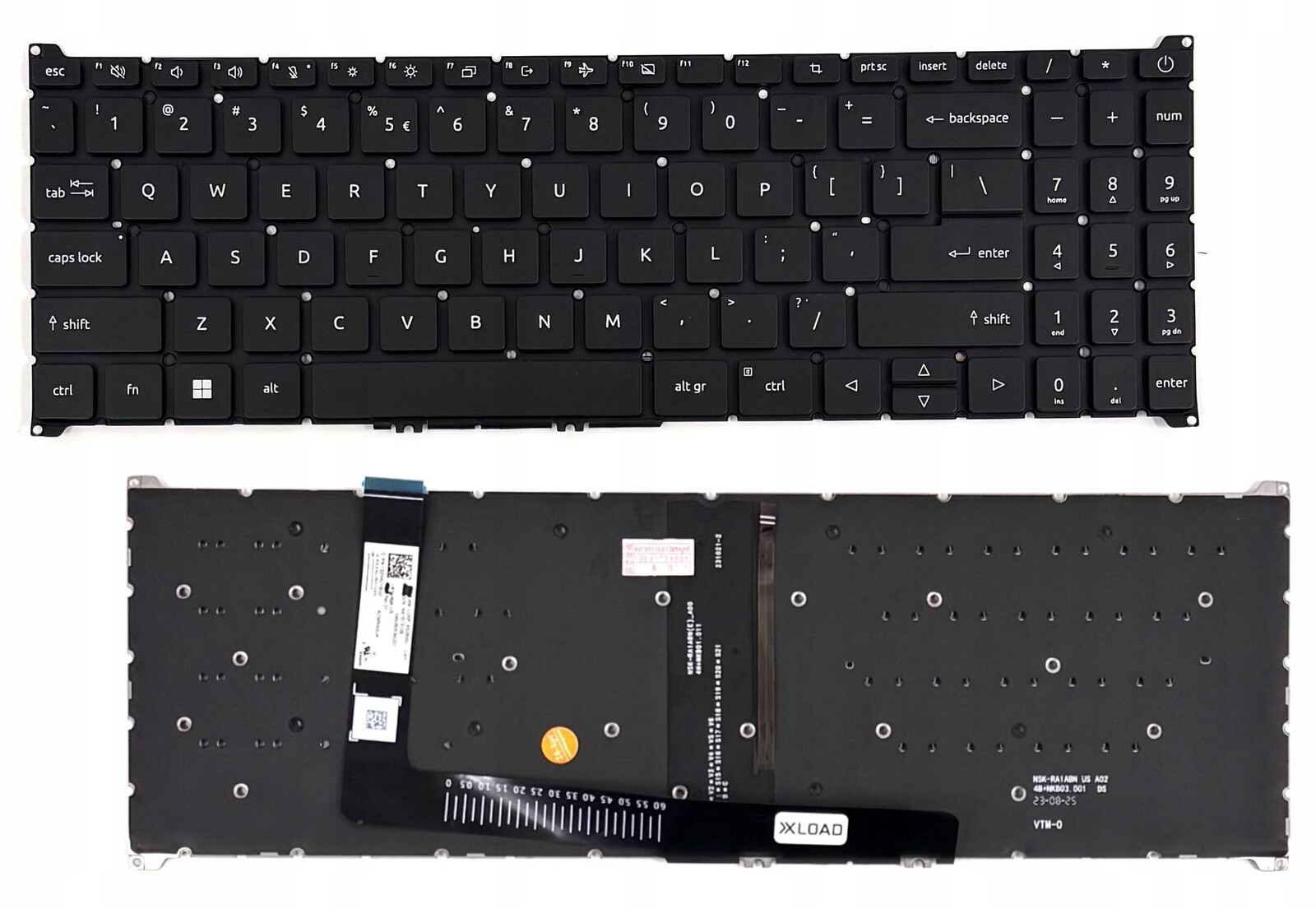 Klávesnice Pro Acer Nitro V 15 ANV15-51 Podsvícená ANV15-51-78