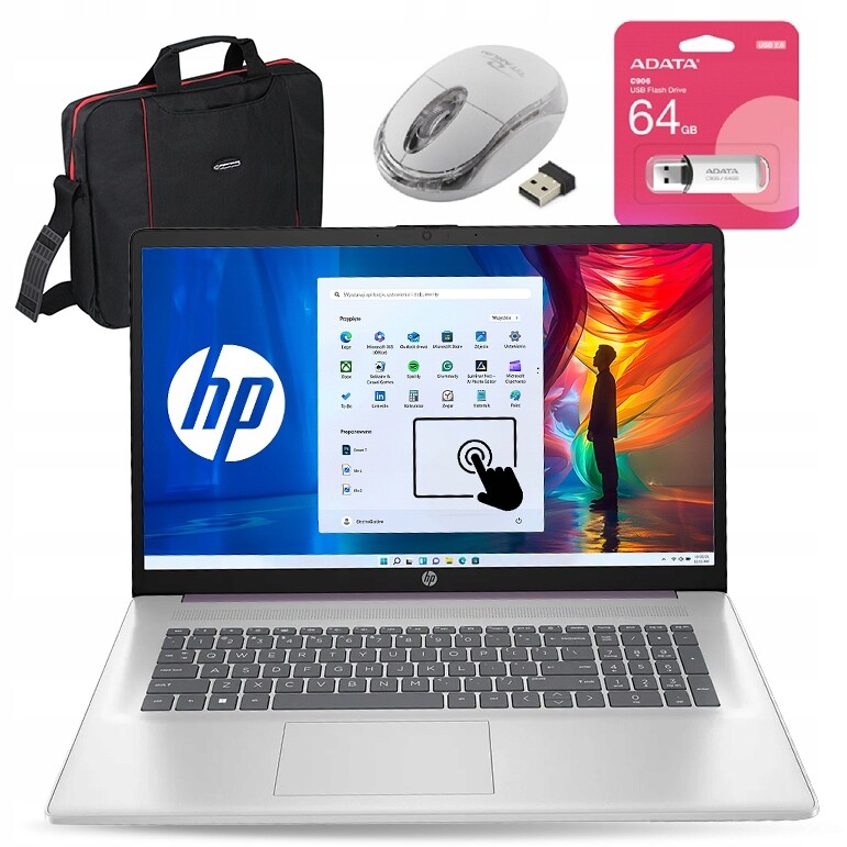 Sada Hp 17 Intel N 32GB DDR4 2TB Hd+ Dotykový Displej W11