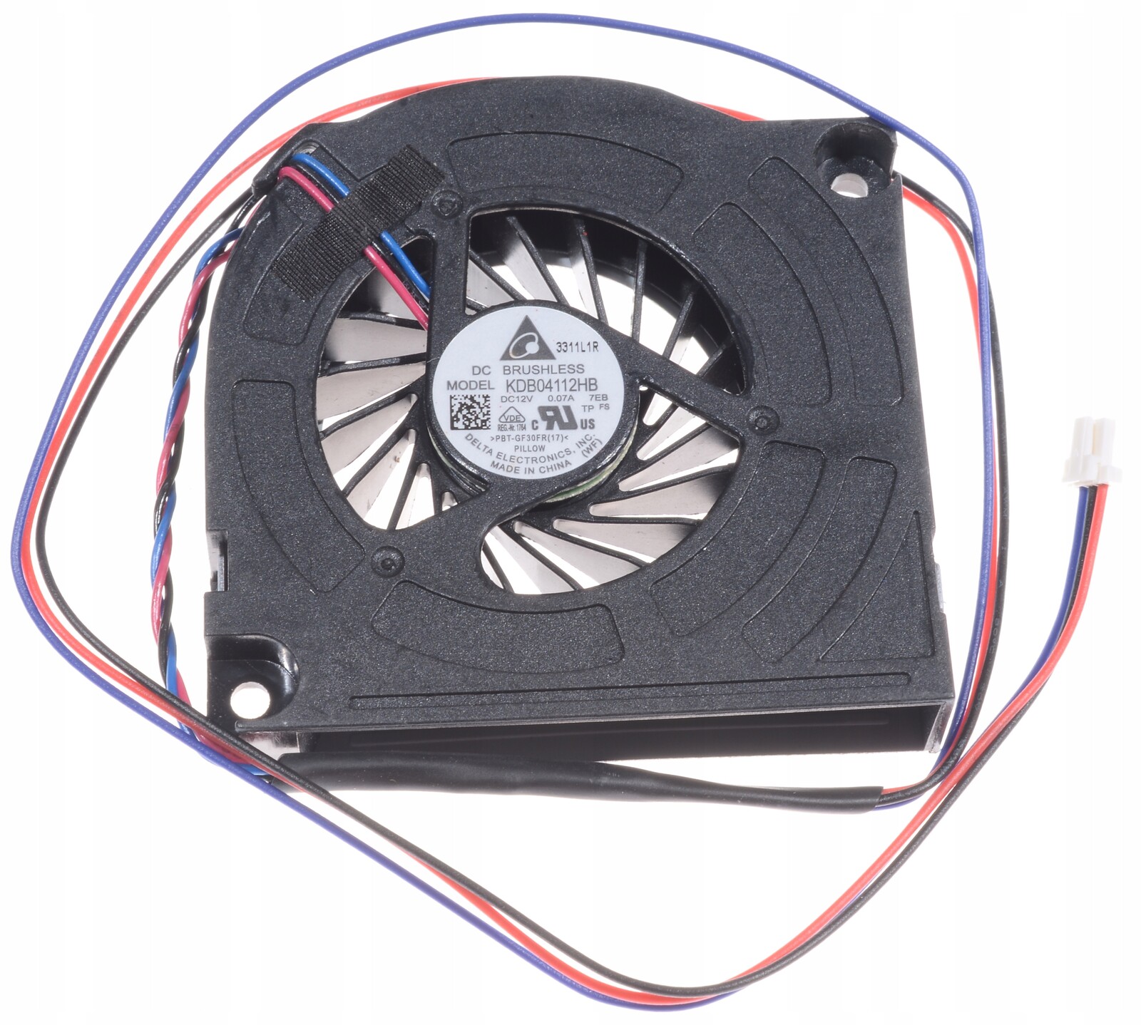 ventilátor KDB04112HB 12V Samsung BN31-00036A BN31-00036B 3pin HU9800