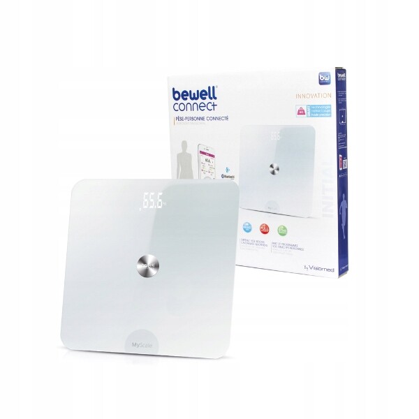 Koupelnová Váha Bmi Bewell Connect BW-SC3W, 1 Ks