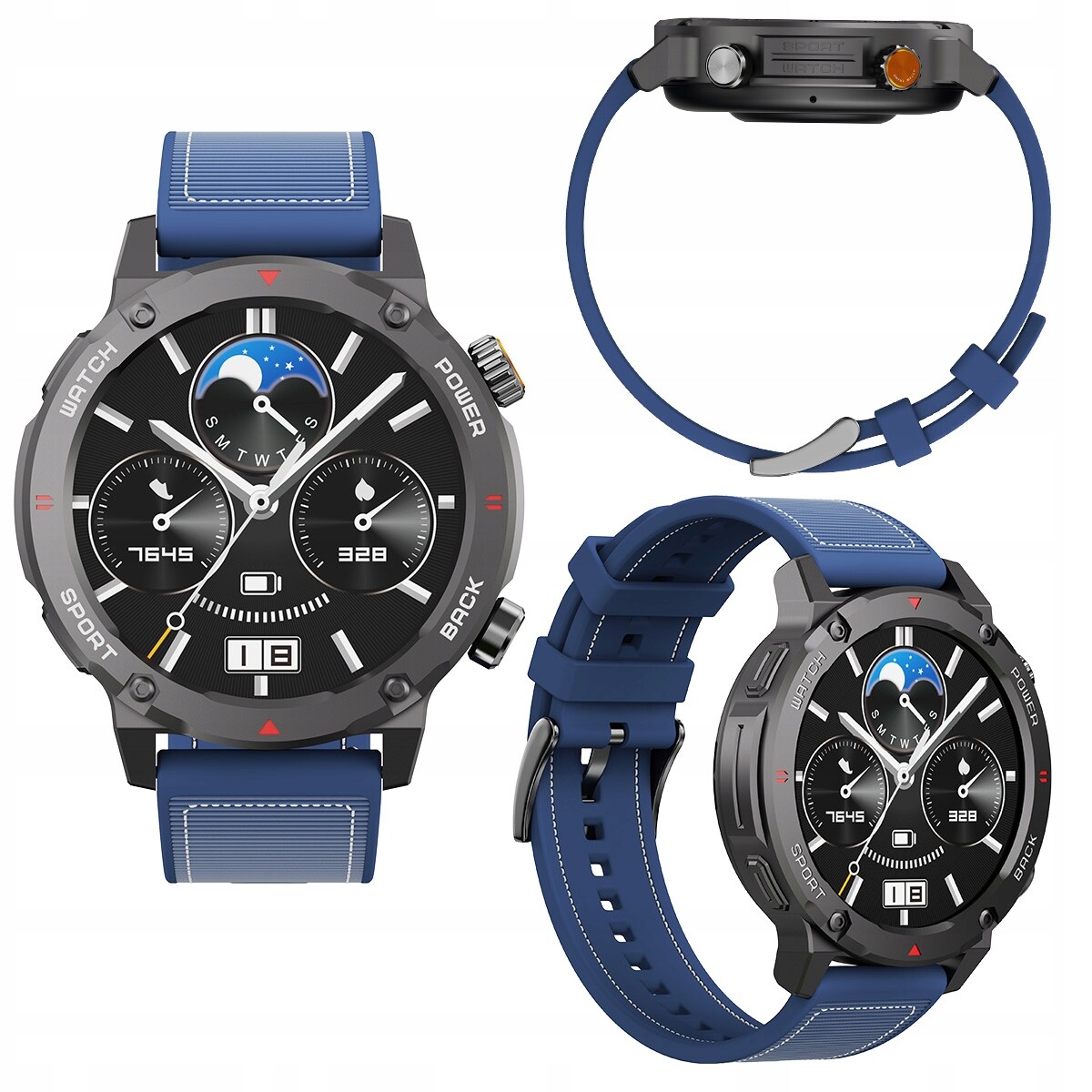 Imiki chytré hodinky Xplorer Scout Blue sportovní běžecké hodinky