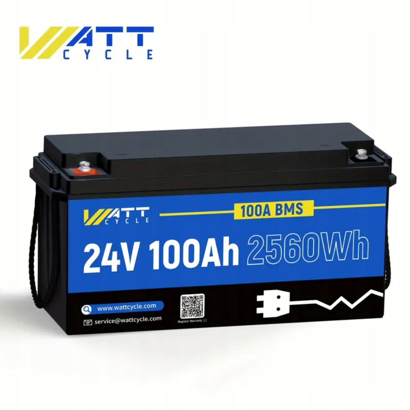 Akumulátor LiFePO4 24V 100AH Lehký, Odolný, Pro Fotovoltaiku, Ups, Kamper