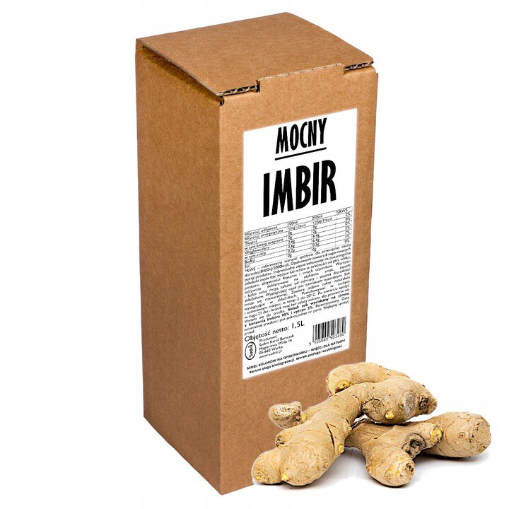 Zázvorová šťáva 100% lisovaná přírodní 1,5 l
