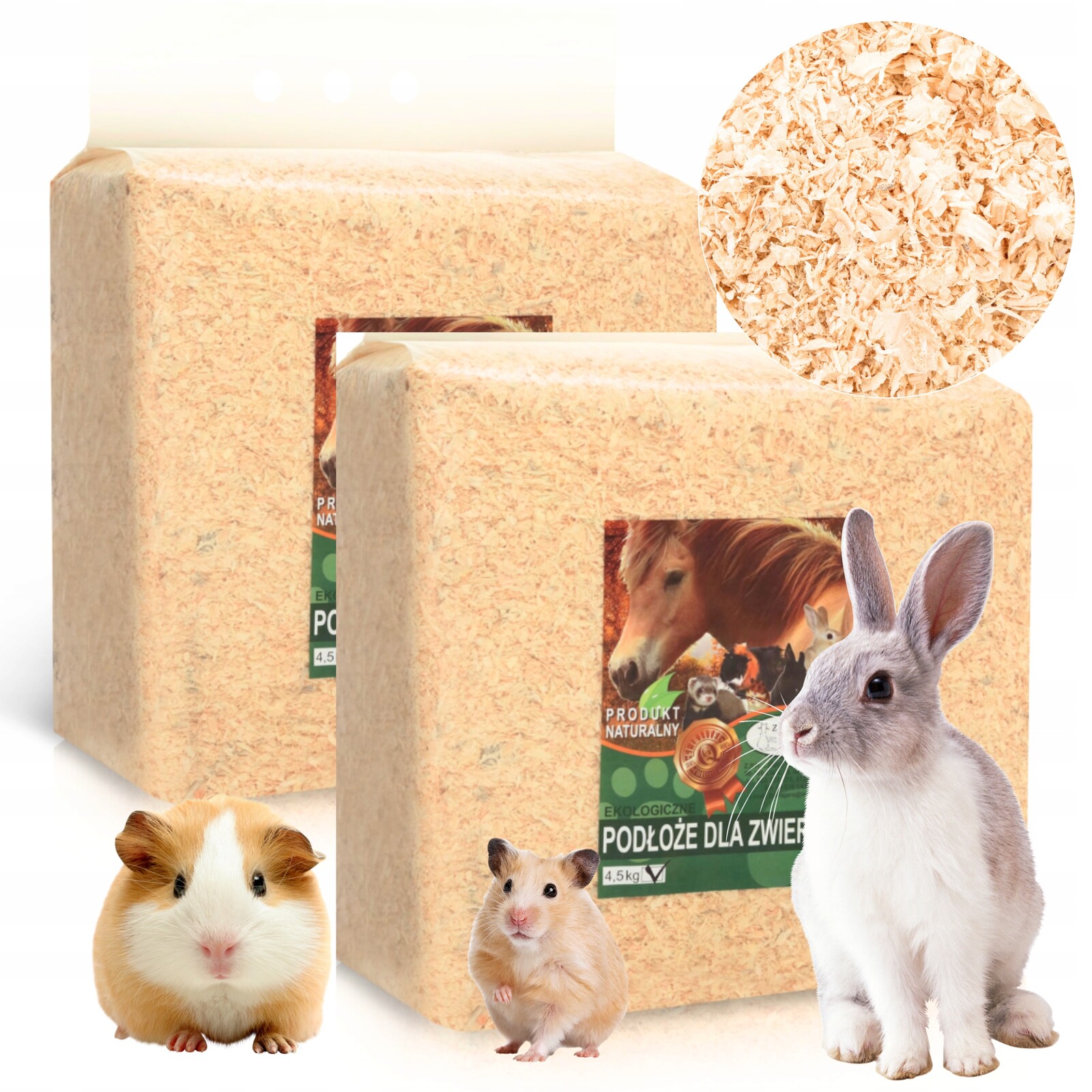 Piliny Přírodní Substrát Pro Křečky Hlodavce Stelivo Jaro 200 l Podestýlka