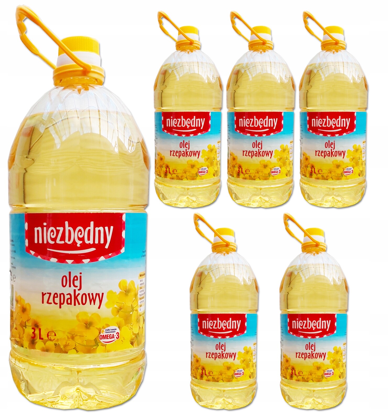 Řepkový olej Nezbytný 3 l – originální balení