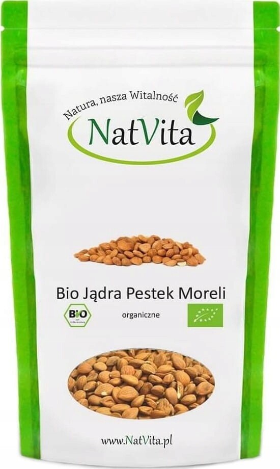 Bio jádra meruňkových jader 350 g NatVita