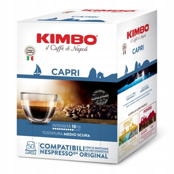 Kimbo Capri kapsle pro Nespresso 50 kapslí