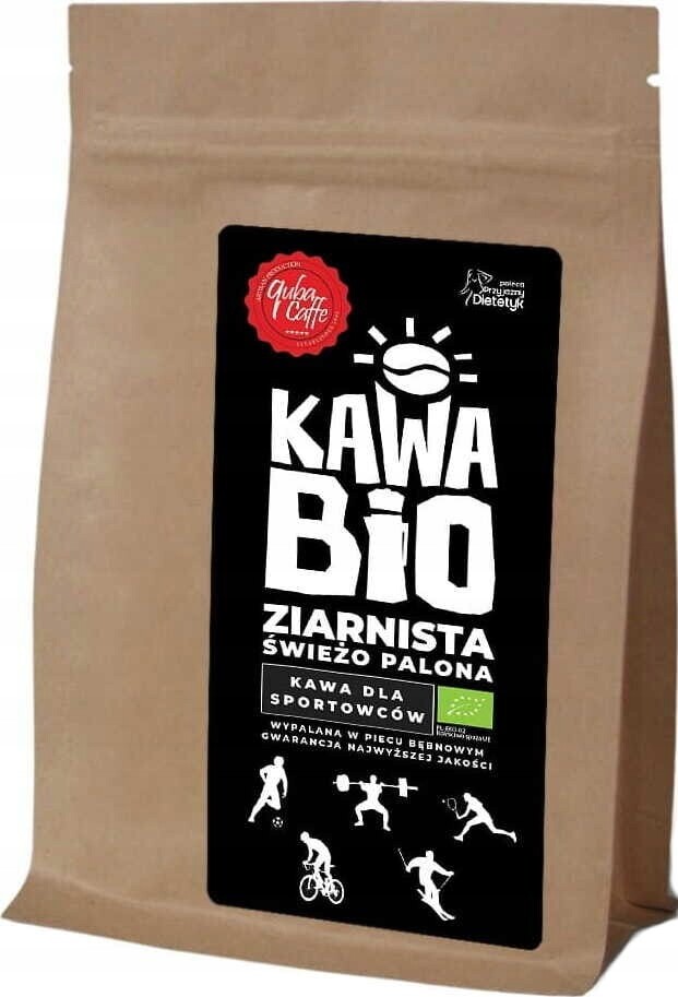 Káva Zrnková Arabica/robusta Pro Sportovce Bio 250 g Quba Caffe