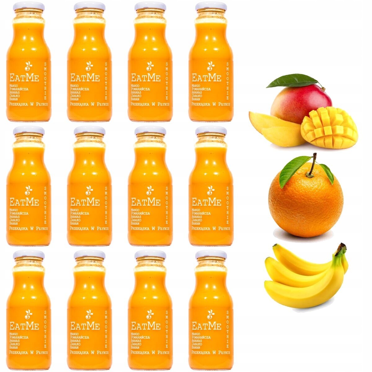 Smoothie EatMe 250 ml Mango Banán Pomeranč