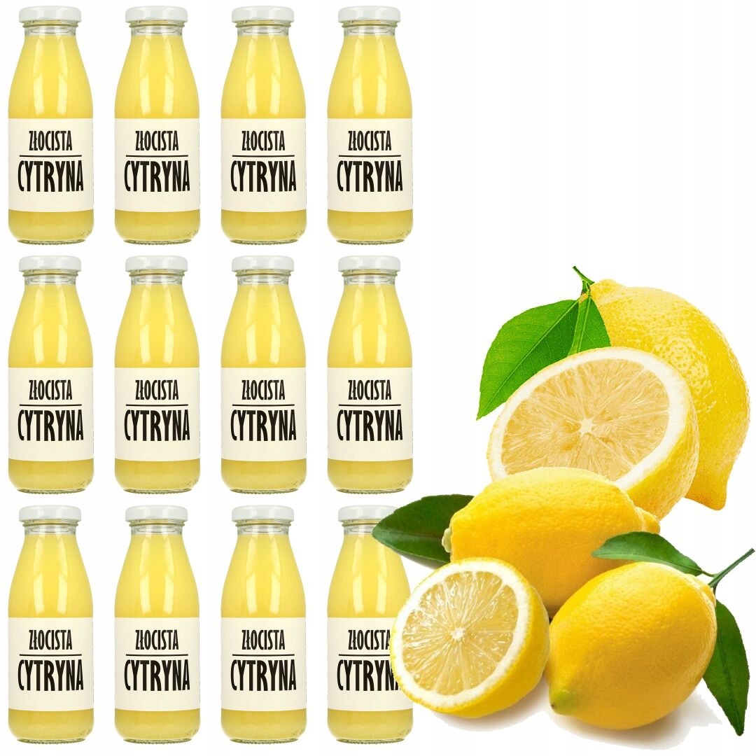 Šťáva Citron 100% Citronová šťáva 250 ml Sada 12 kusů Ano Levněji!