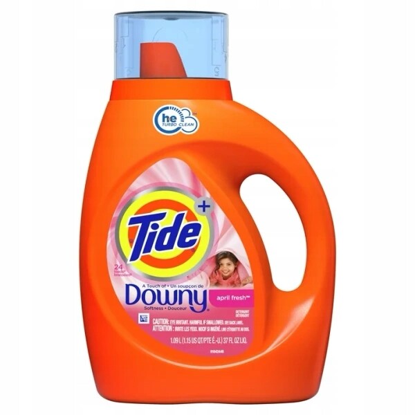 Tide Downy April Fresh 1,09 l 24 praní univerzální gel na praní tkanin