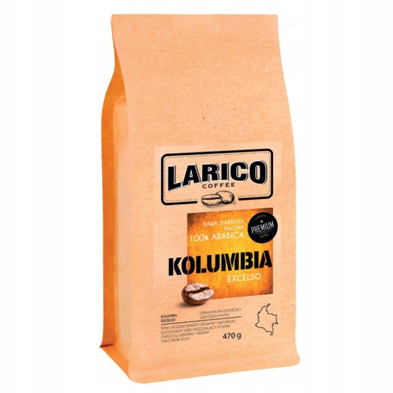Káva Larico Kolumbie Excelso zrnková 470 g
