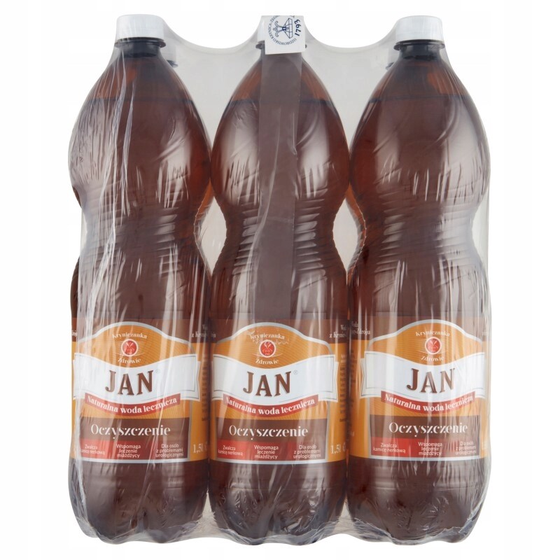 Jan Přírodní léčivá voda očista 6 x 1,5l