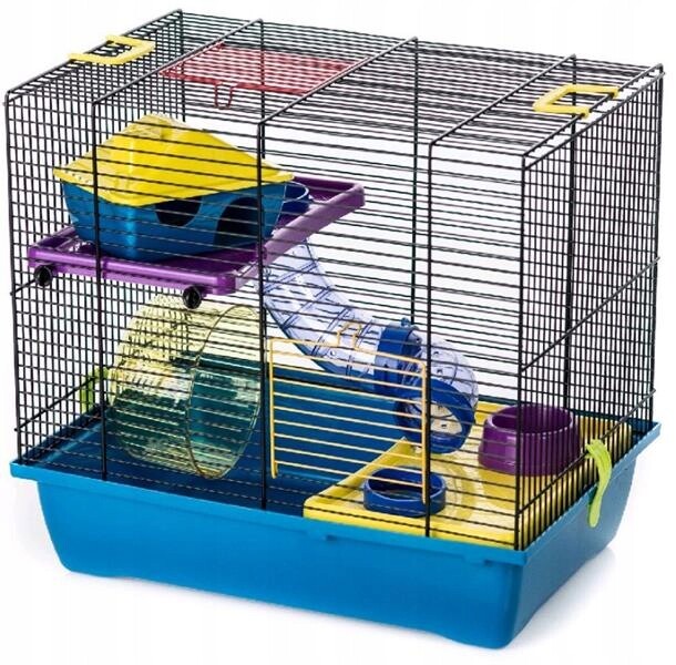 Klec hlodavec Gino I Color +tuba 43 x 28 x 38 cm