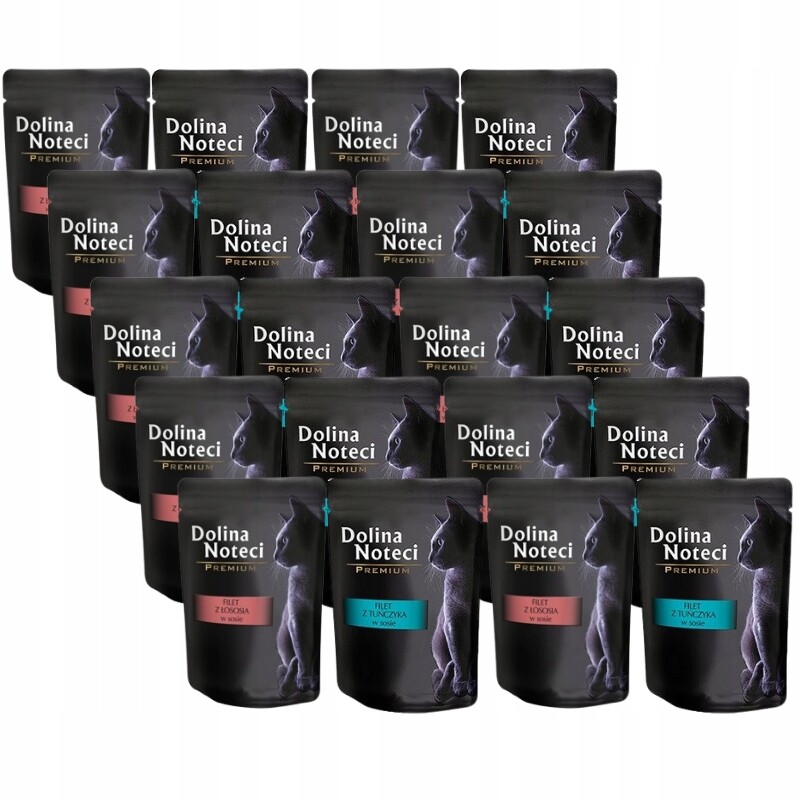 Dolina Noteci Premium filé Ryby Mix Chutí pro kočky 20x85g