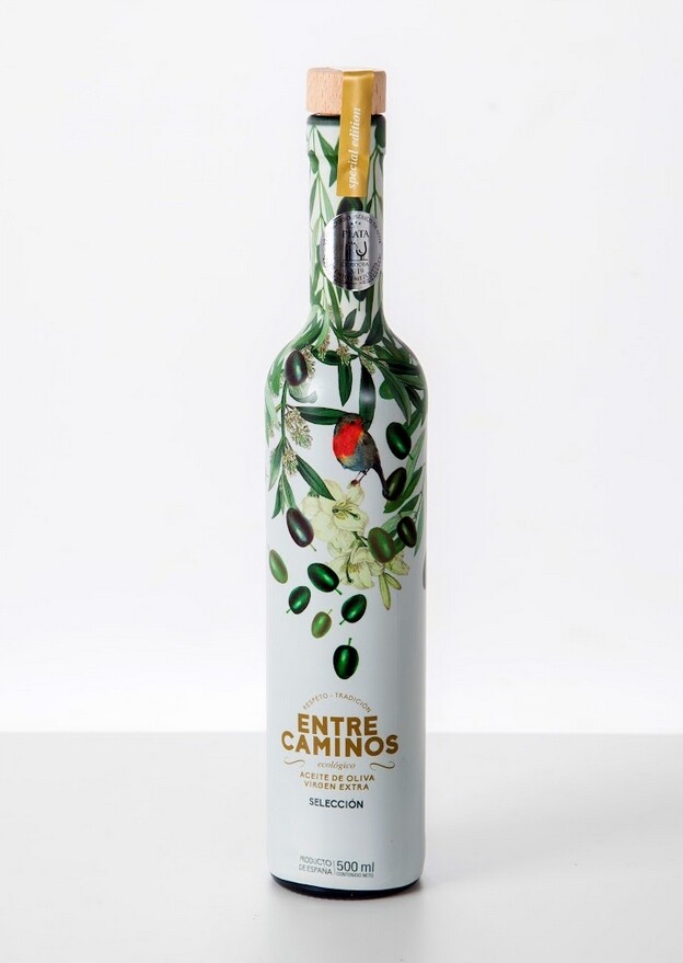 Španělský ekologický extra panenský olej 500 ml Entre Caminos Andalusia