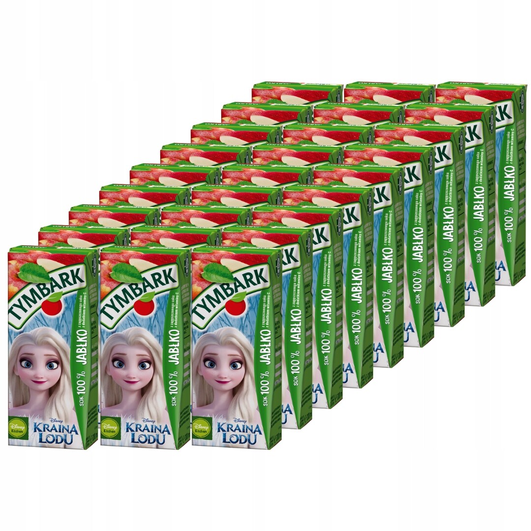 Tymbark Šťáva 100% jablko 200 ml x 27 kusů
