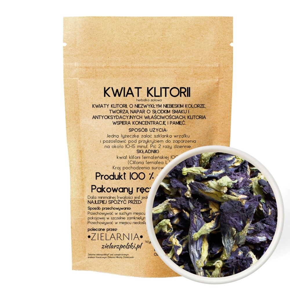 Klitoria květ 50g Zielarzpolski