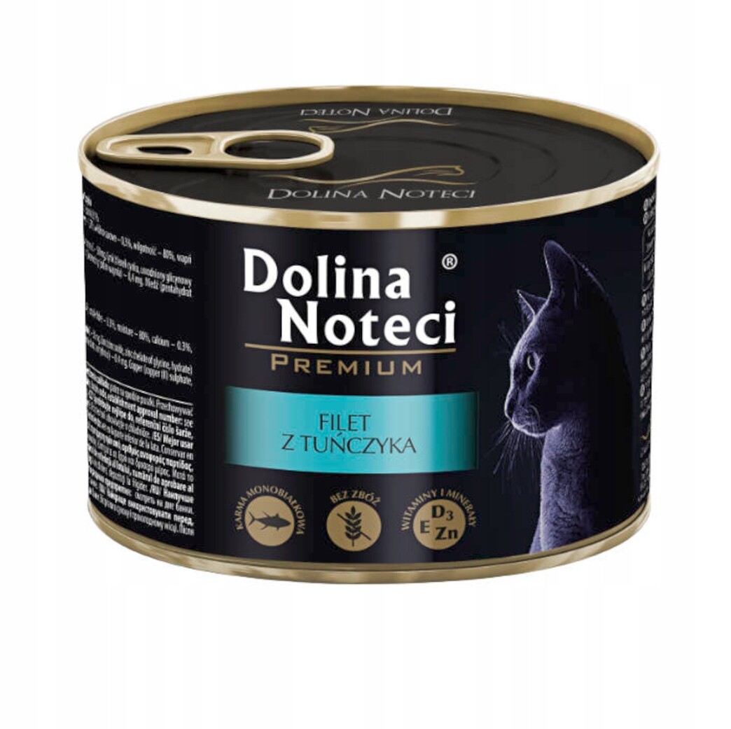 Dolina Noteci Premium Filé z tuňáka 6x185g Hypoalergenní
