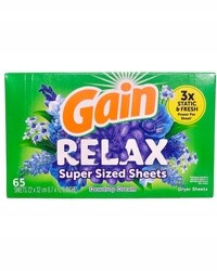 Gain Relax 65 ks – ubrousky do sušiček