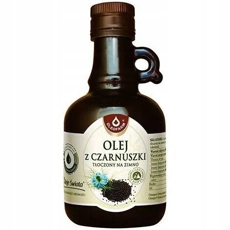 Olej z černého kmínu lisovaný za studena Oleje světa 250 ml Oleofarm