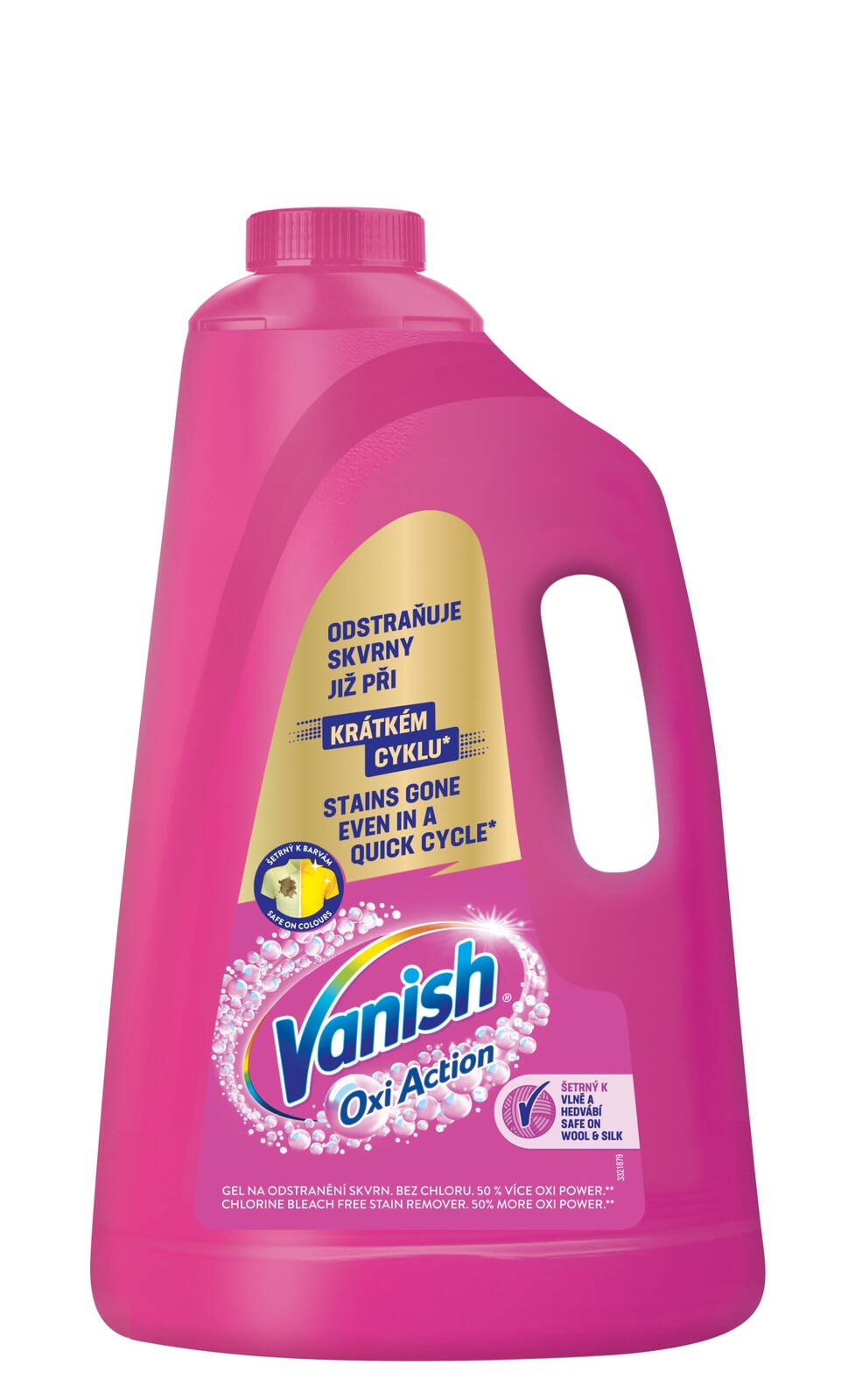 Odstraňovač skvrn gel Vanish 4 l