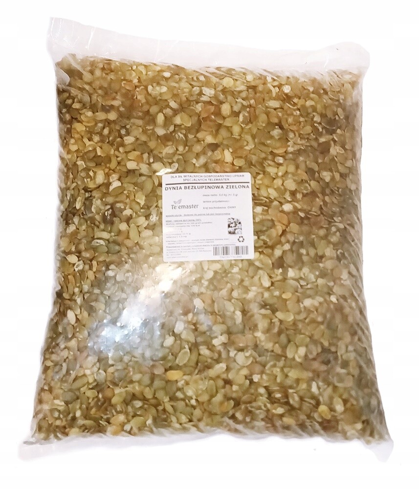 zelená loupaná dýně 5 kg