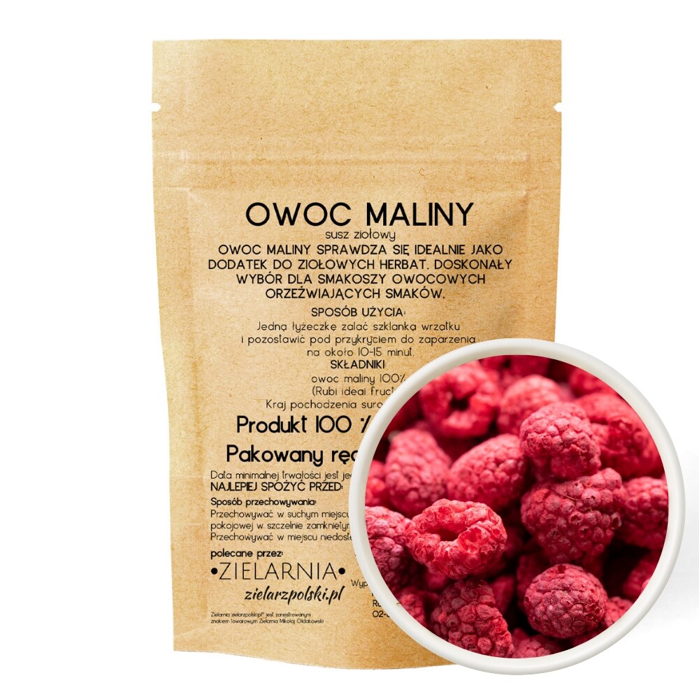 Malina plod 50g Zielarzpolski
