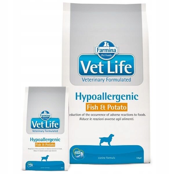 Farmina Vet Life Hypoallergenic Fish & Potato Canine – suché krmivo pro psy