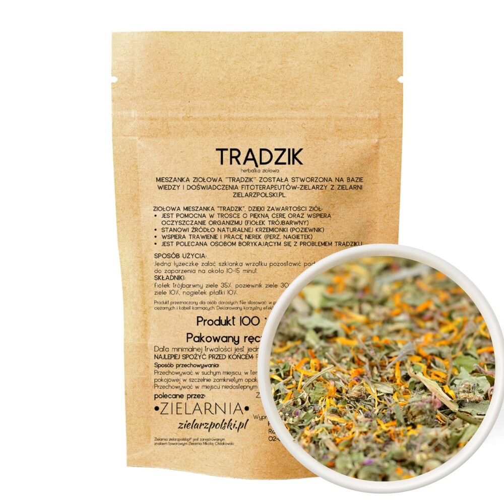 Akné – bylinný čaj 100 g Bylinný Polský.pl