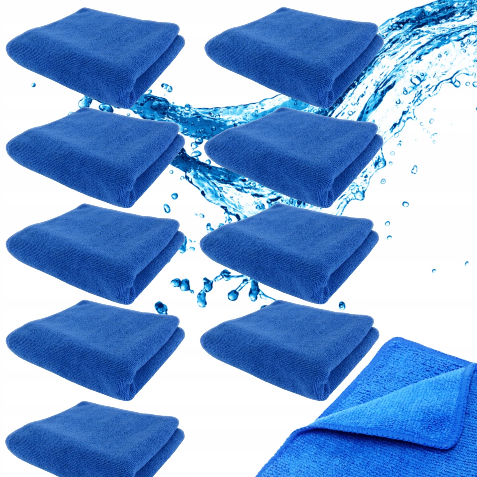 Sada 10 Utěrek Ručník Utěrka Domácí Mikrovlákno Odolná Velká Koko 60X120