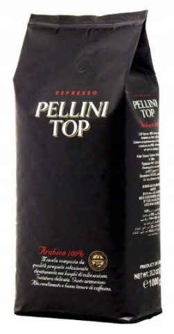 Pellini Top 1kg Arabica 100% Zrnková Italská