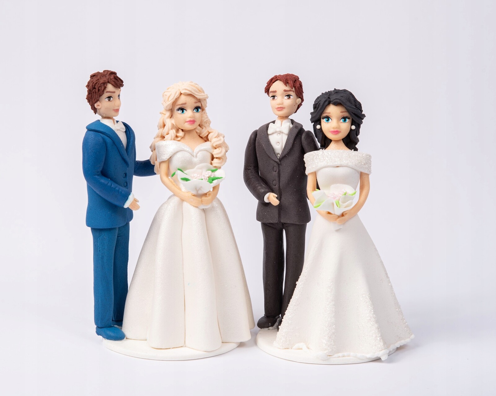 Cukrová dekorace, sada „Snoubenci“