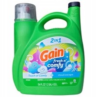 Gain Fresh n' Comfy 4,55 l 107 praní Univerzální gel na praní tkanin