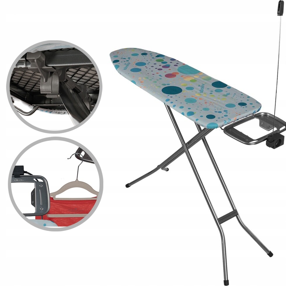 Žehlicí prkno Vileda Star Plus skládací s zásuvkou 120 x 38 cm