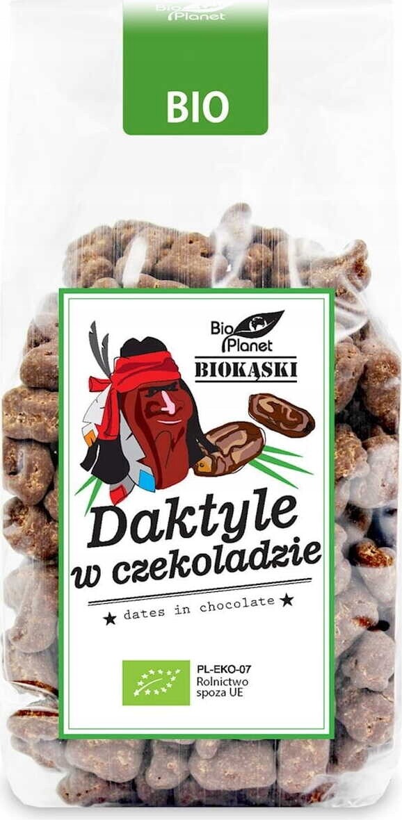 Datle V Raw Čokoládě Bio 250 g Bio Planet