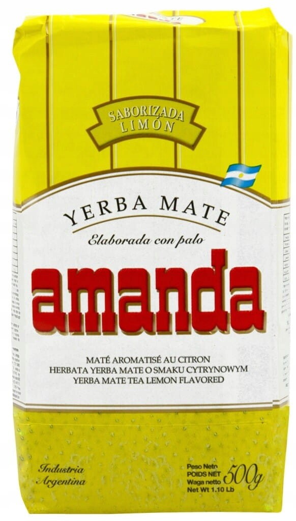 Yerba Mate Amanda 0,5 kg citronová