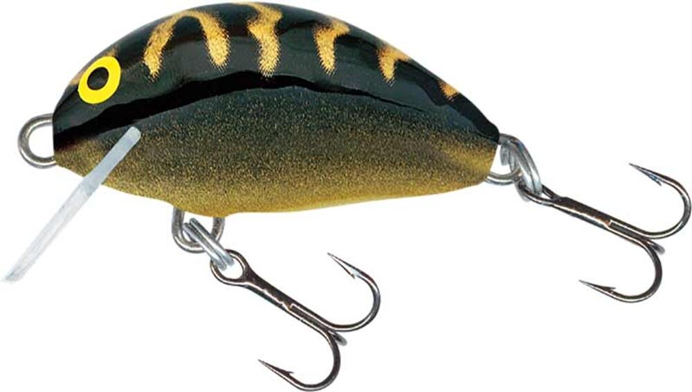 Salmo Wobler Tiny Black Tiger - 3cm Floating