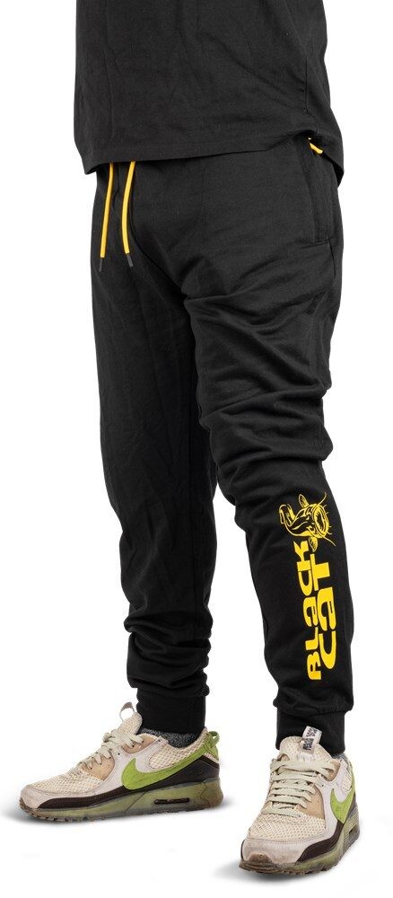 Black Cat Tepláky Black Joggers - L