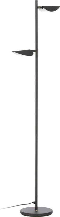 Černá LED stojací lampa (výška 150 cm) Veleira – Kave Home