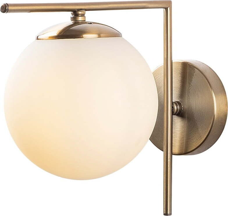Nástěnné svítidlo v bílo-zlaté barvě ø 15 cm Antique – Opviq lights