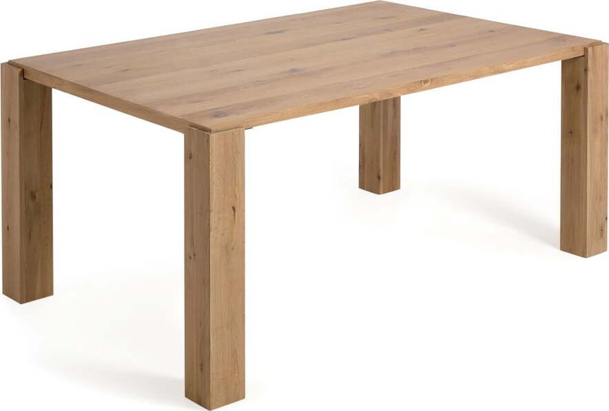 Jídelní stůl v dekoru dubu 90x160 cm Deyanira – Kave Home