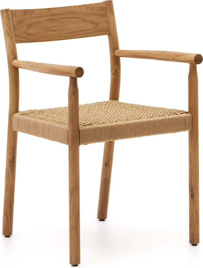 Jídelní židle z dubového dřeva v přírodní barvě Yalia – Kave Home