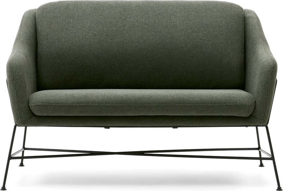 Zelená pohovka 128 cm Brida – Kave Home