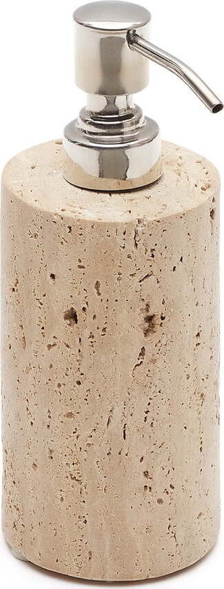 Béžový kamenný dávkovač mýdla Macre – Kave Home
