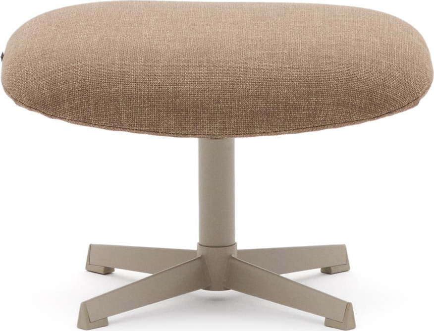 Hnědá podnožka Jaspe – Kave Home