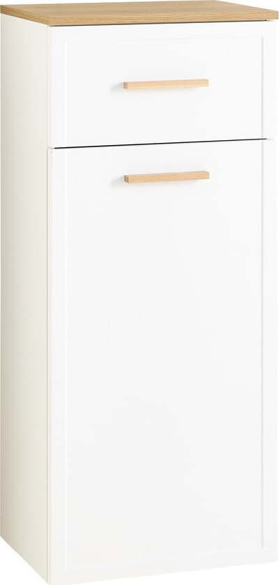 Bílá nízká/závěsná koupelnová skříňka 104x45 cm Quickset 383 – Pelipal