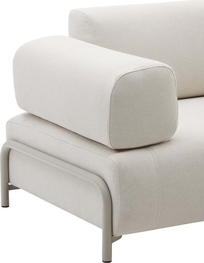 Béžová žinylková područka k modulární pohovce Compo – Kave Home